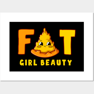 Fat girl beauty Posters and Art